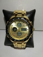 RELOJ HOMBRE DORADO